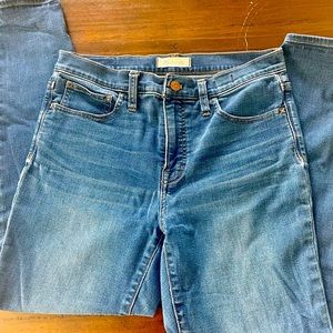 Size 29 Madewell jeans